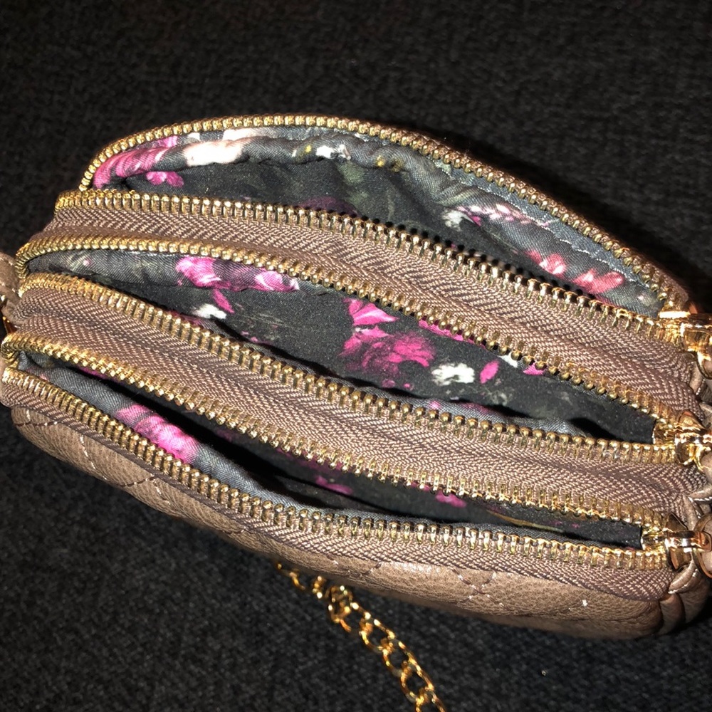Urban expressions vegan dark tan leather crossbody - Picture 5 of 8